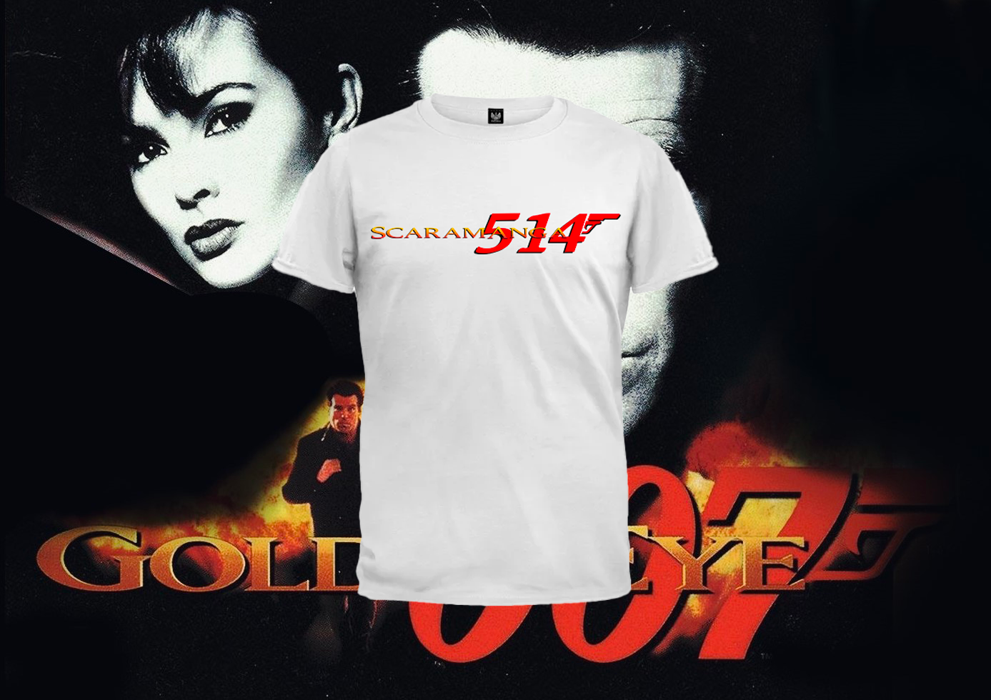 SCARAMANGA - GOLDENEYE SHIRT