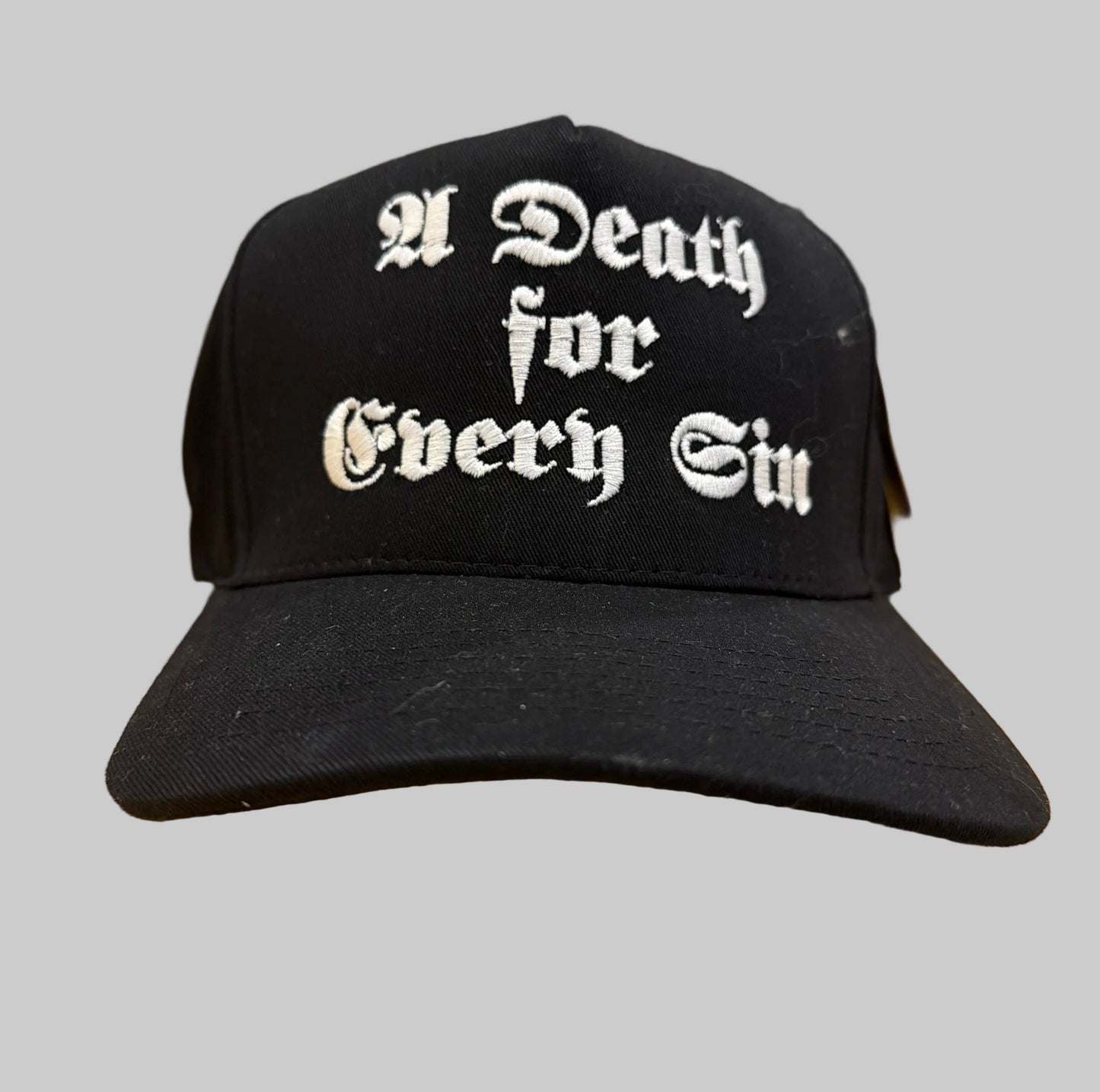 A DEATH FOR EVERY SIN - MADHOUSE HAT