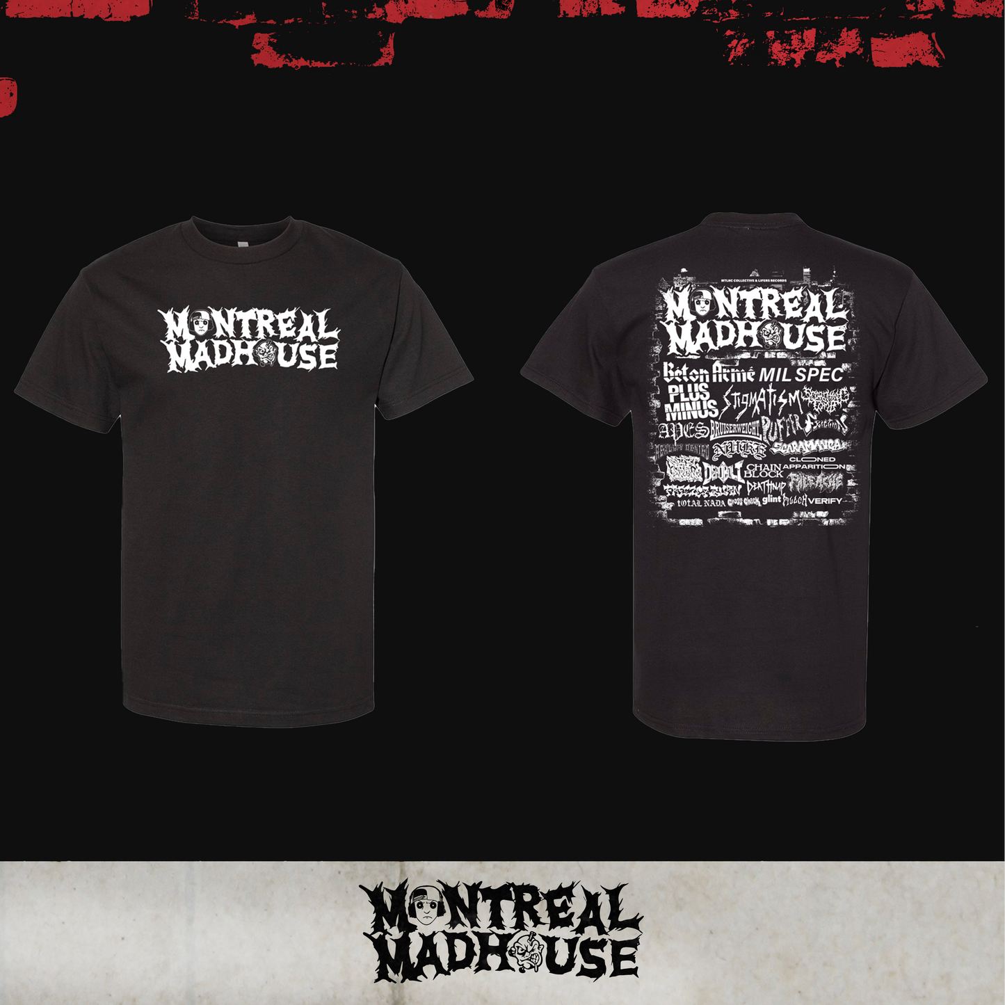 MONTREAL MADHOUSE SHIRT