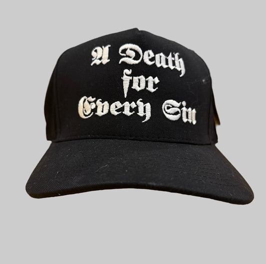 A DEATH FOR EVERY SIN - MADHOUSE HAT