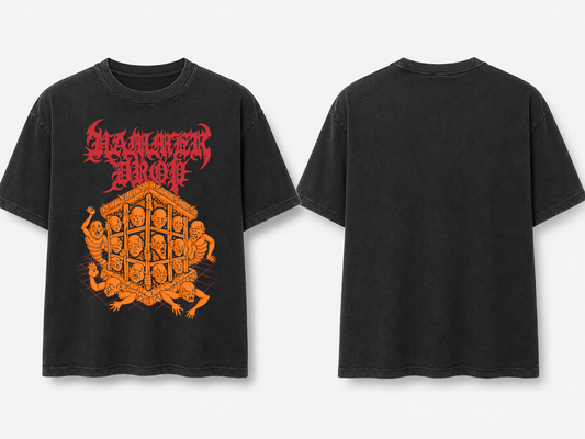 (READY TO SHIP) HAMMER DROP - DISPOSABLE FREEDOM SHIRT ( BLACK )